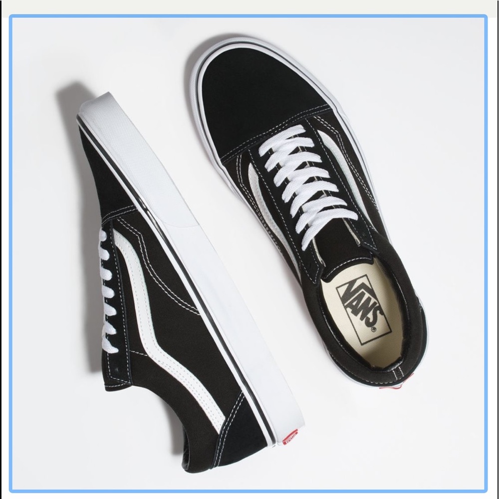 Old Skool Black/White Vans